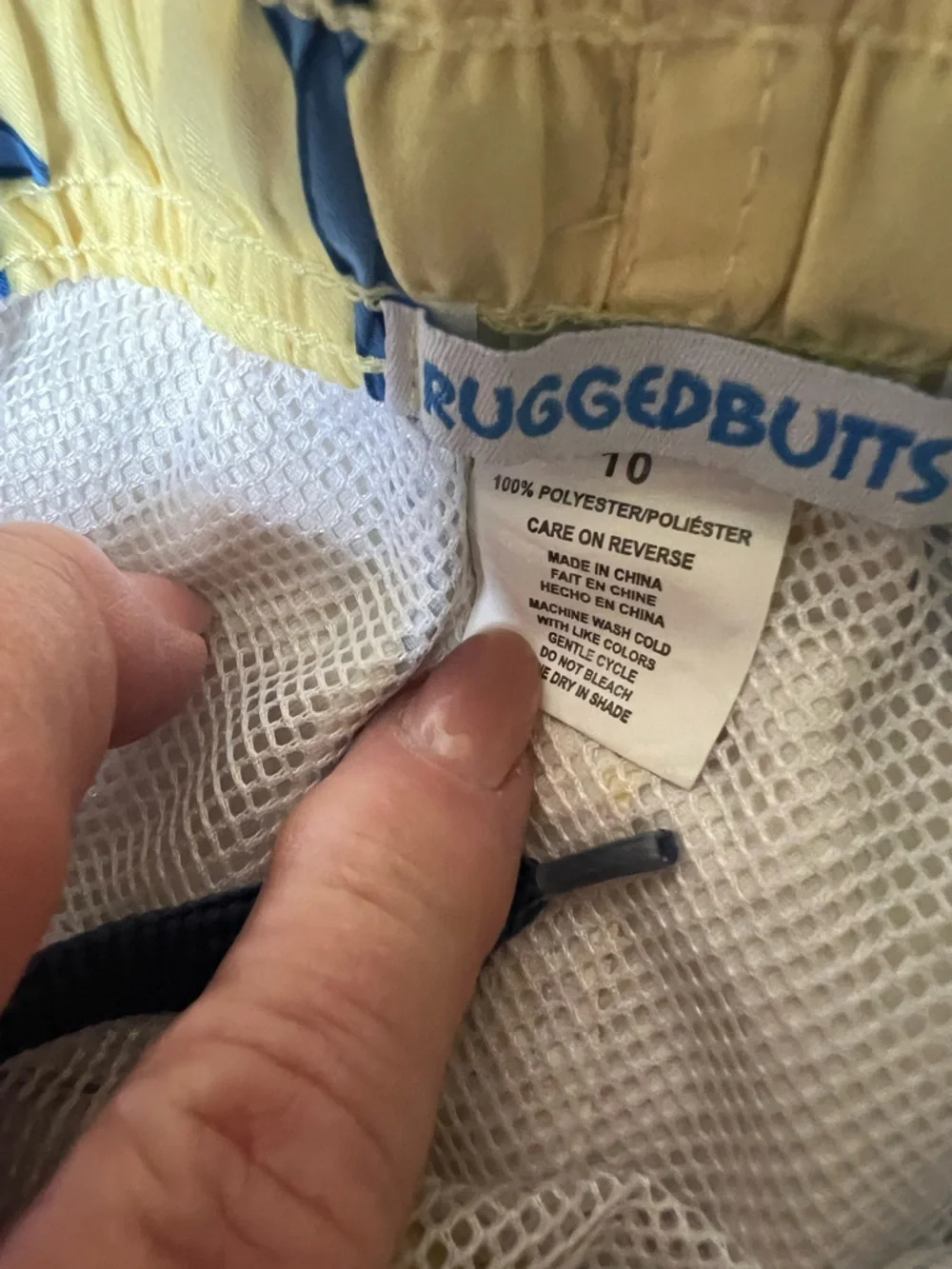 Rugged Butts light yellow